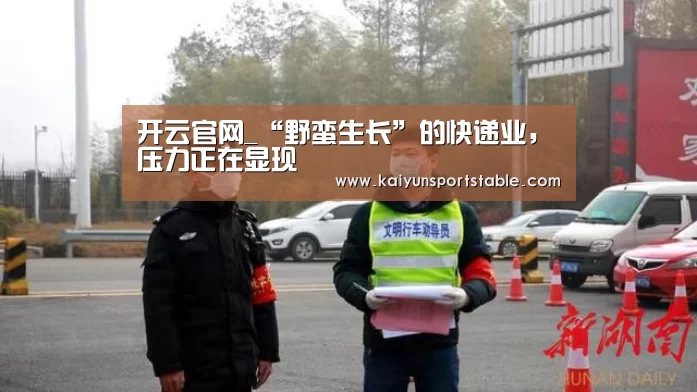 开云官网_“野蛮生长”的快递业,压力正在显现(图2) 开云官网
